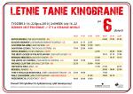 Letnie Tanie Kinobranie po 6 z! Tydzie 3